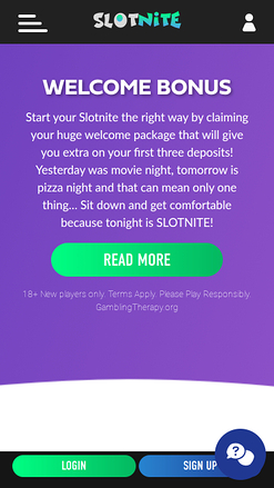 Slotnite Casino Mobile Promotions