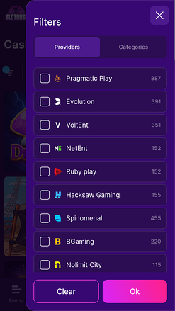 SlotRush Casino Mobile Game Developers