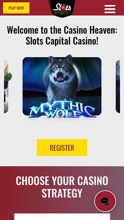Slots Capital Casino Mobile Homepage