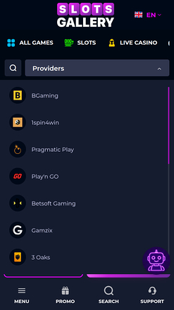 Slots Gallery Casino Mobile Game Developers