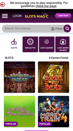 Slots Magic Casino Mobile Games