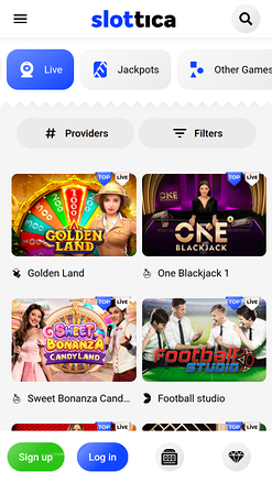Slottica Casino Mobile Live Dealer