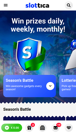 Slottica Casino Mobile Promotions