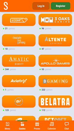SlotyStake Casino Mobile Game Developers