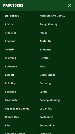 Sombrero Spins Casino Mobile Game Developers