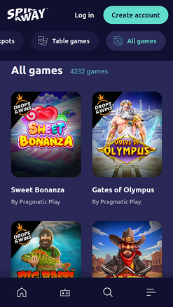 Spin Away Casino Mobile Games