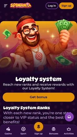Spinania Casino VIP Program
