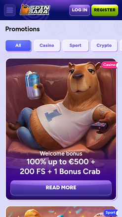 Spinbara Casino Mobile Promotions