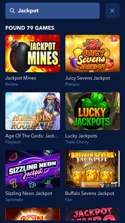 Spinbookie Casino Mobile Jackpot