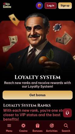 SpinoGambino Casino VIP Program