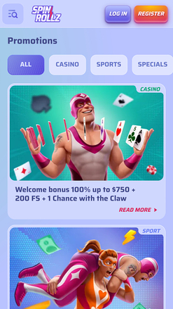 Spinrollz Casino Mobile Promotions