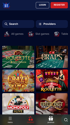 SpinTexas Casino Live Dealer