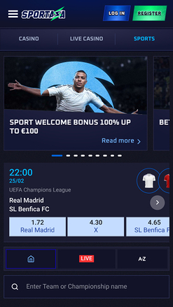 Sportaza Casino Mobile Sports