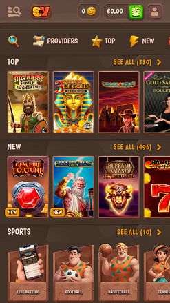 Stone Vegas Casino Mobile Games