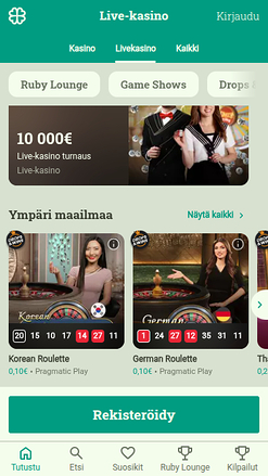 SuomiKasino Mobile Live Dealer