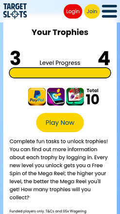 Target Slots Mobile Trophies
