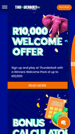 Thunderbolt Casino Mobile Promotions
