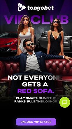 TongoBet Casino VIP mobile page