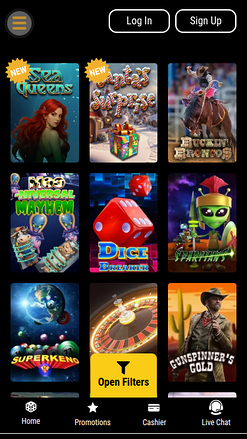 Treasure Mile Casino Mobile Games