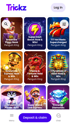 Trickz Casino Mobile Jackpot