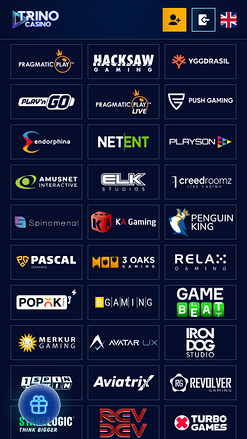 Trino Casino Mobile Game Developers