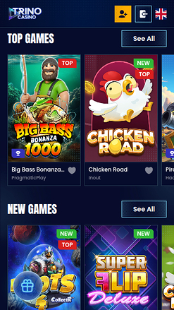 Trino Casino Mobile Games