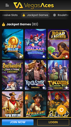 Vegas Aces Casino Mobile Jackpot