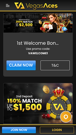Vegas Aces Casino Mobile Promotions