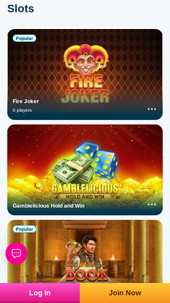Vera John Casino Mobile Games