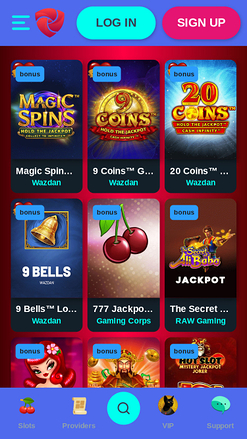 Vesper Casino Mobile Jackpot
