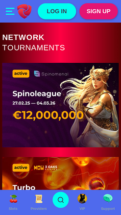 Vesper Casino Mobile Tournaments
