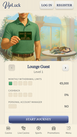 VIP Luck Casino VIP Program