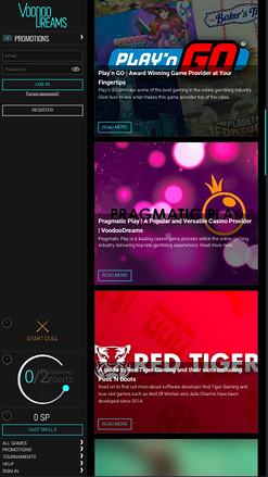 VoodooDreams Casino Mobile Game Developers