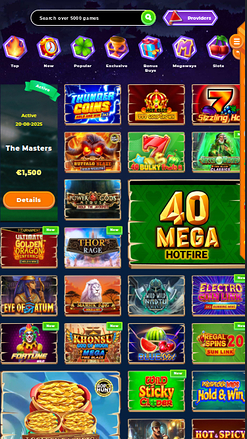 Wazamba Casino Mobile Jackpot