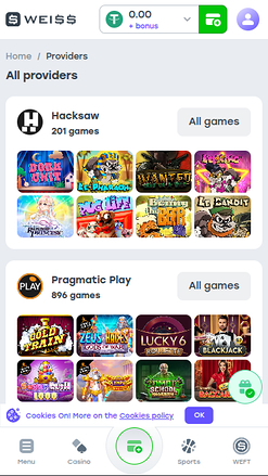 Weiss Game Developers Mobile