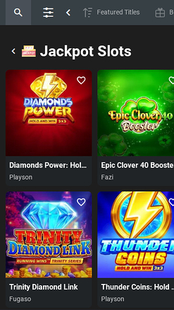 Weltbet Casino Mobile Jackpot