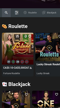Weltbet Casino Mobile Live Dealer