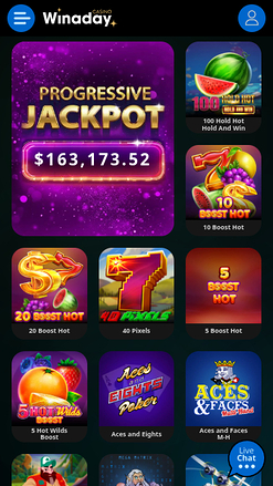 Winaday Casino Mobile Games
