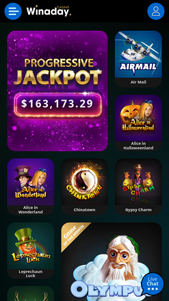 Winaday Casino Mobile Jackpot