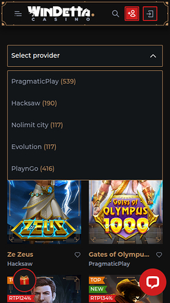 Windetta Casino Mobile Game Developers