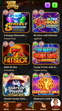 WinLegends Casino Mobile Jackpot