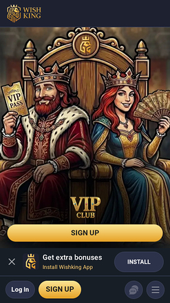 WIshking Casino Mobile VIP