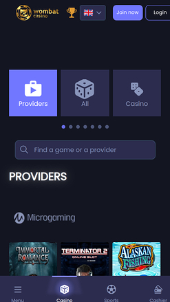 Wombat Casino Mobile Game Developers