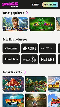Yaass Casino Mobile Game Developers