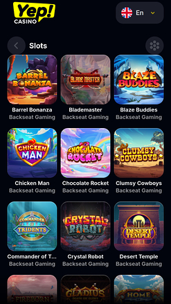 Yep Casino Games