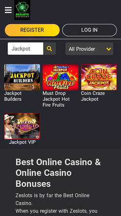 Zeslots Casino Mobile Jackpot