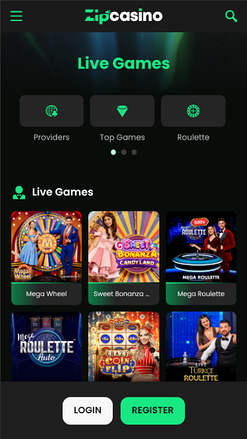 Zip Casino Mobile Live Dealer