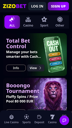 Zizobet Casino Promotions