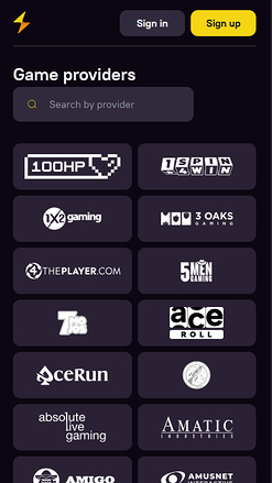 Zoome Casino Mobile Game Developers