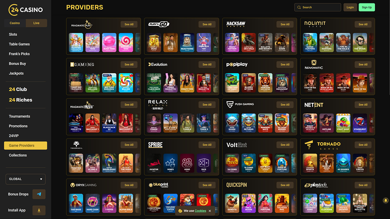 24Casino Desktop Game Developers